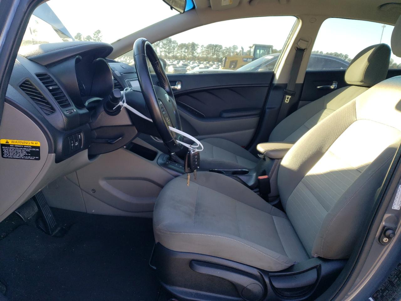 2014 KIA Forte VIN KNAFX4A84E5082842 Copart auction photo, front end damage thumbnail 7