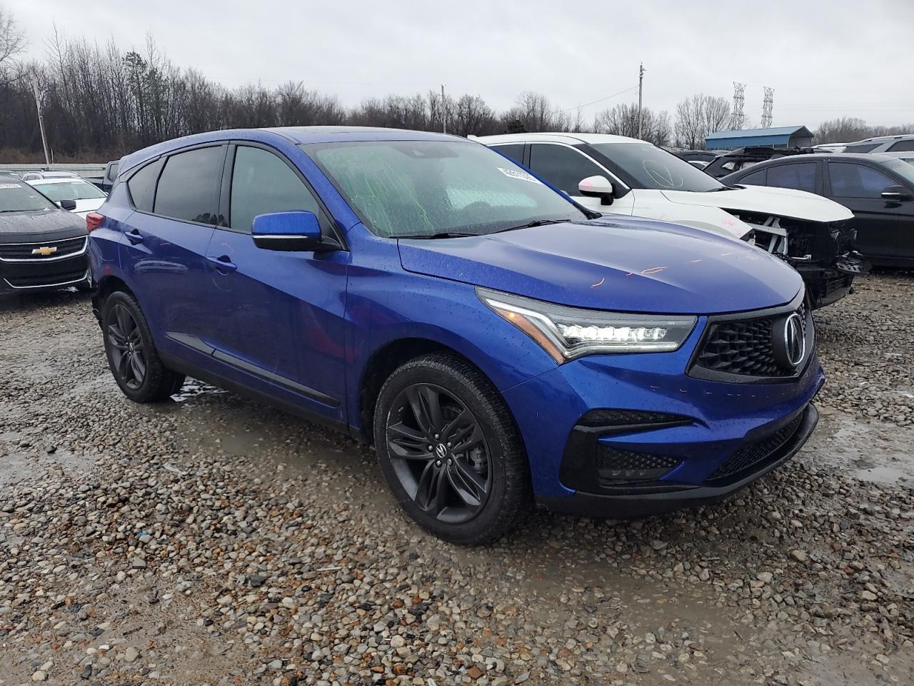 2021 Acura RDX VIN 5J8TC2H62ML028896 Copart auction photo, rear end damage thumbnail 4