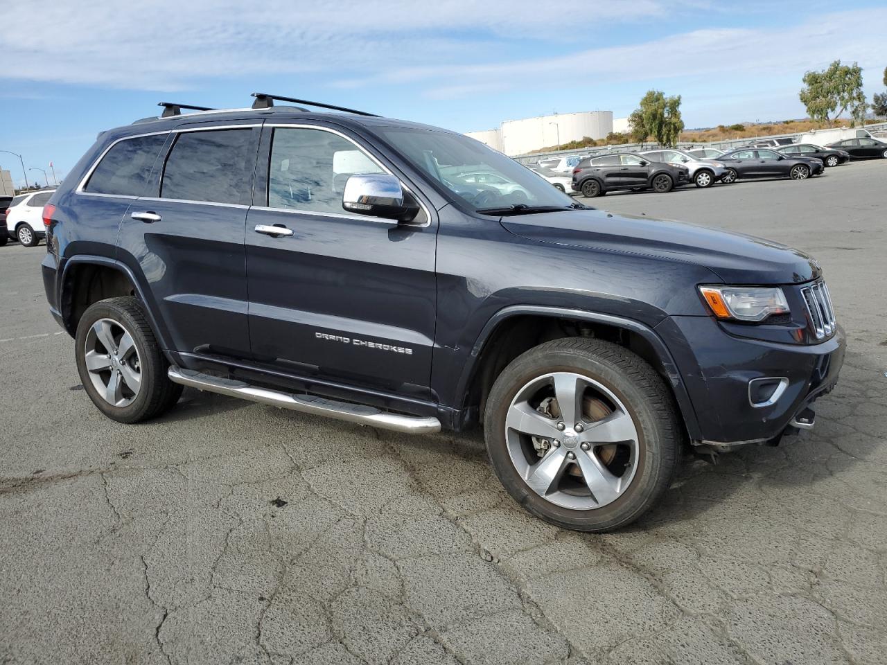 2014 Jeep Grand Cherokee VIN 1C4RJFCG8EC149715 Copart auction photo, front end damage thumbnail 4