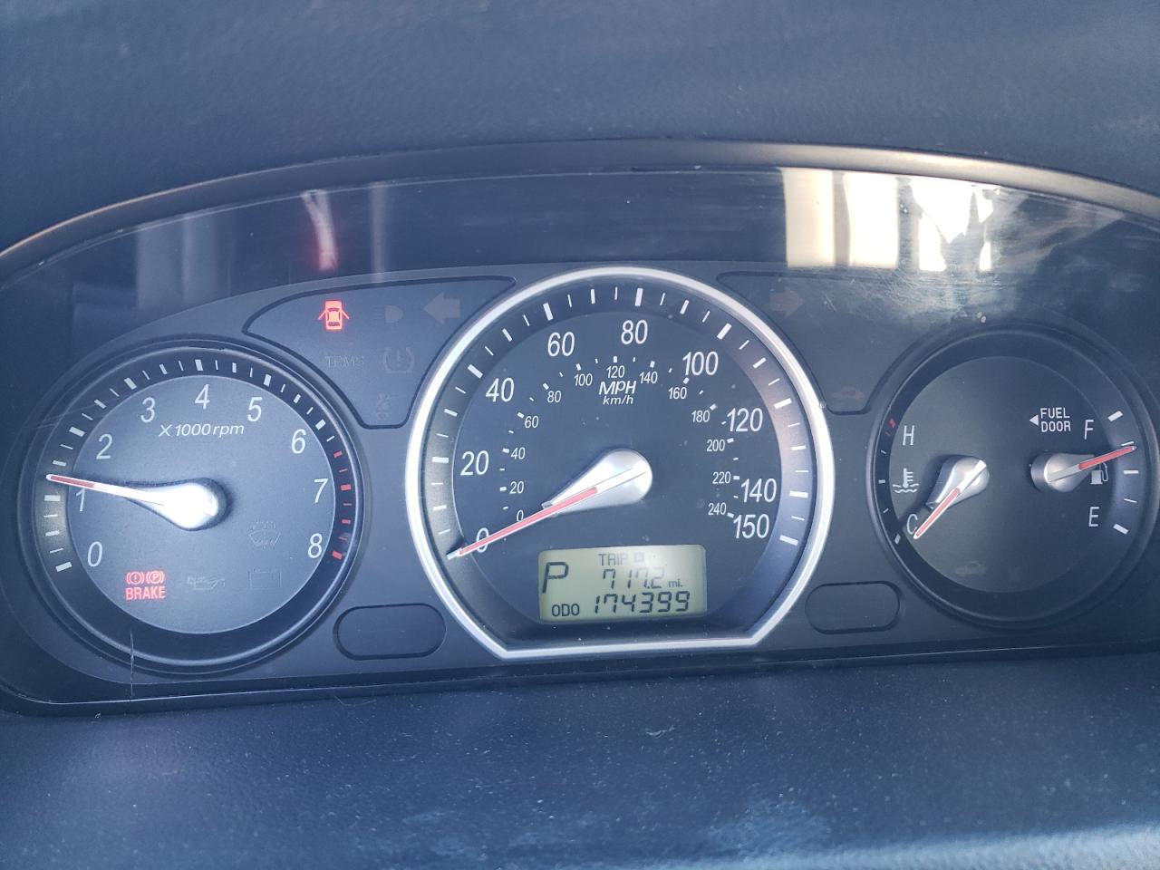 2008 Hyundai Sonata VIN 5NPET46C08H350880 Copart auction photo, front end damage thumbnail 9