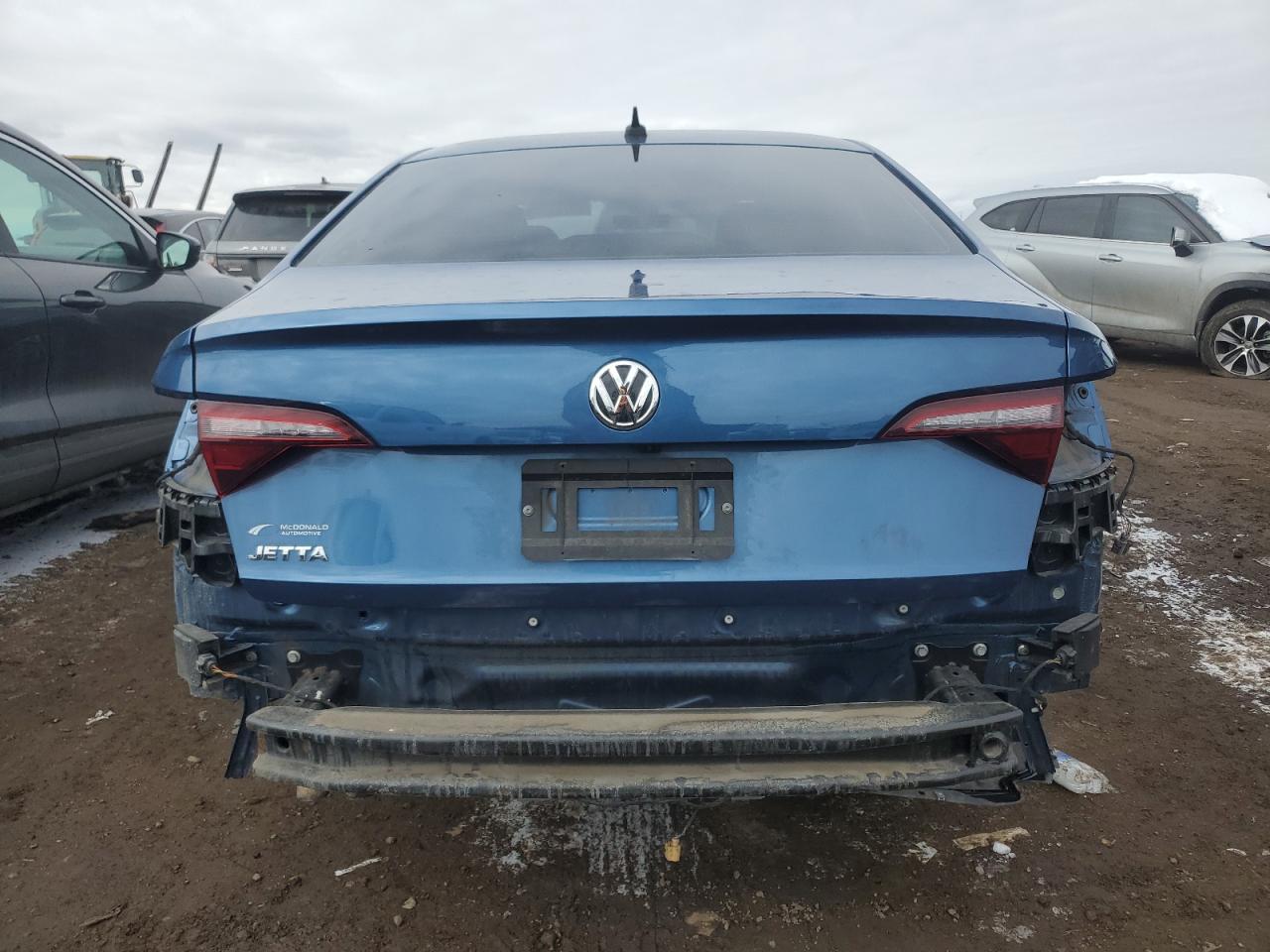 2019 Volkswagen Jetta VIN 3VWE57BU3KM100848 Copart auction photo, rear end damage thumbnail 6