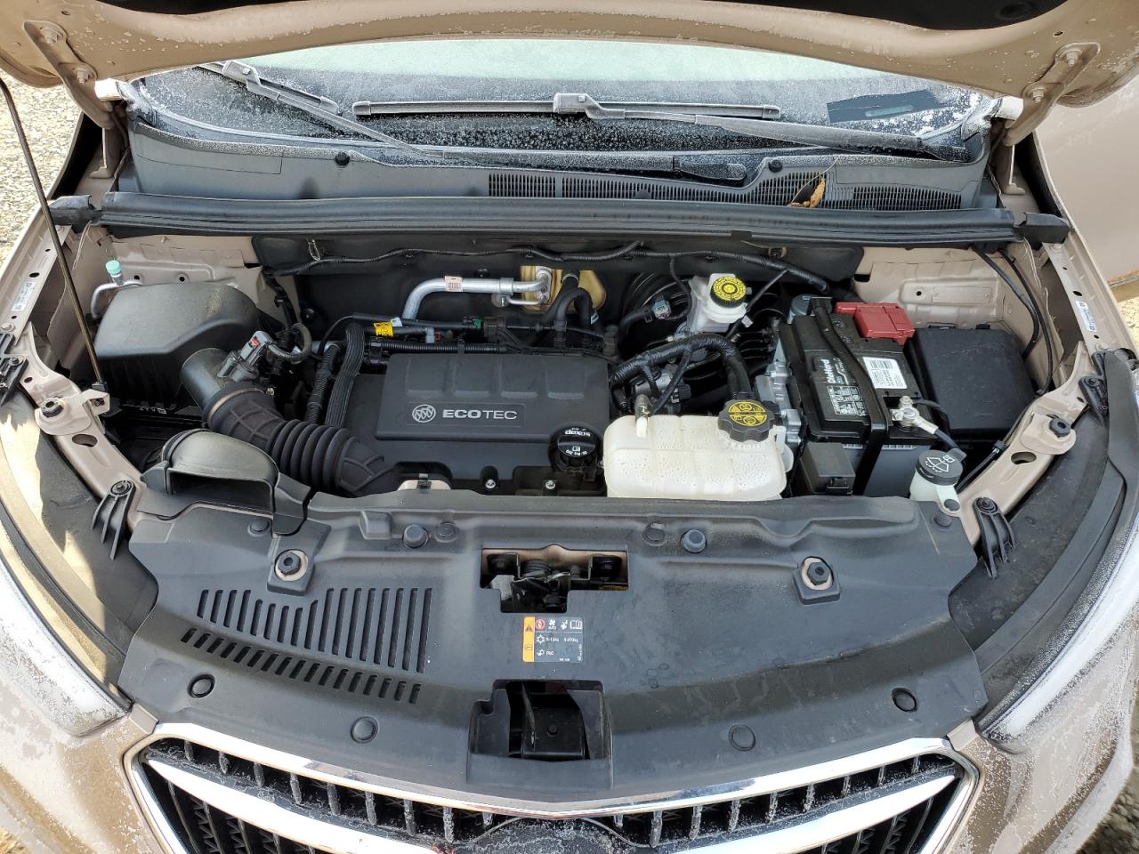 2018 Buick Encore VIN KL4CJGSB6JB693609 Copart auction photo, front end / side damage thumbnail 13
