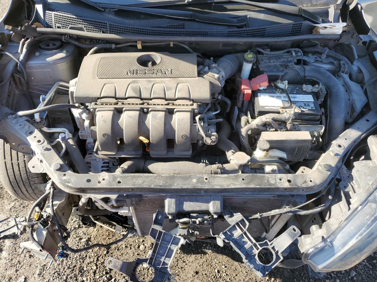 2017 Nissan Sentra VIN 3N1AB7AP0HY306137 Copart auction photo, front end damage thumbnail 11