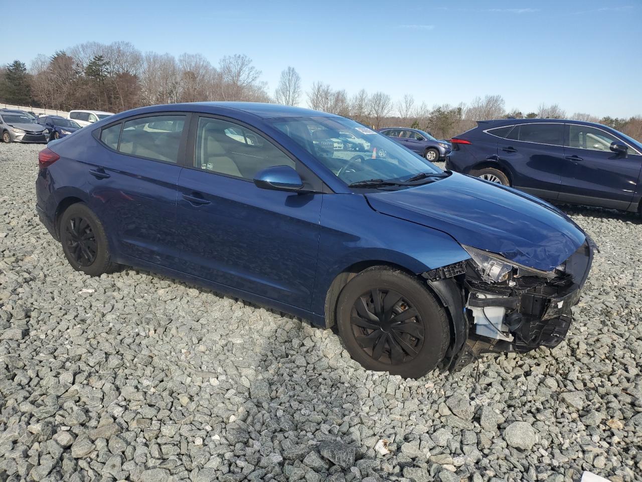 2019 Hyundai Elantra VIN 5NPD74LF3KH469075 Copart auction photo, front end damage thumbnail 4