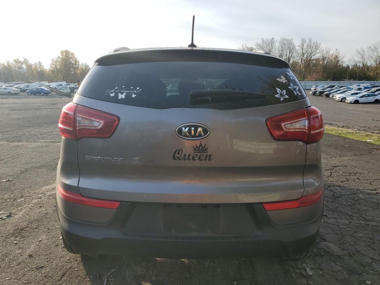 2011 KIA Sportage VIN KNDPBCA28B7036281 Copart auction photo, front end damage thumbnail 6