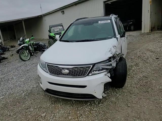 2014 KIA Sorento VIN 5XYKW4A77EG465919 Copart auction photo, front end / side damage thumbnail 15