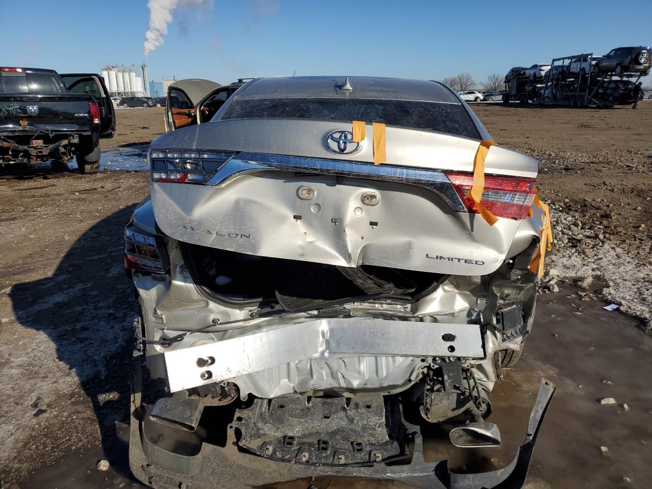 2017 Toyota Avalon VIN 4T1BK1EB8HU259502 Copart auction photo, rear end / minor dent/scratches damage thumbnail 6