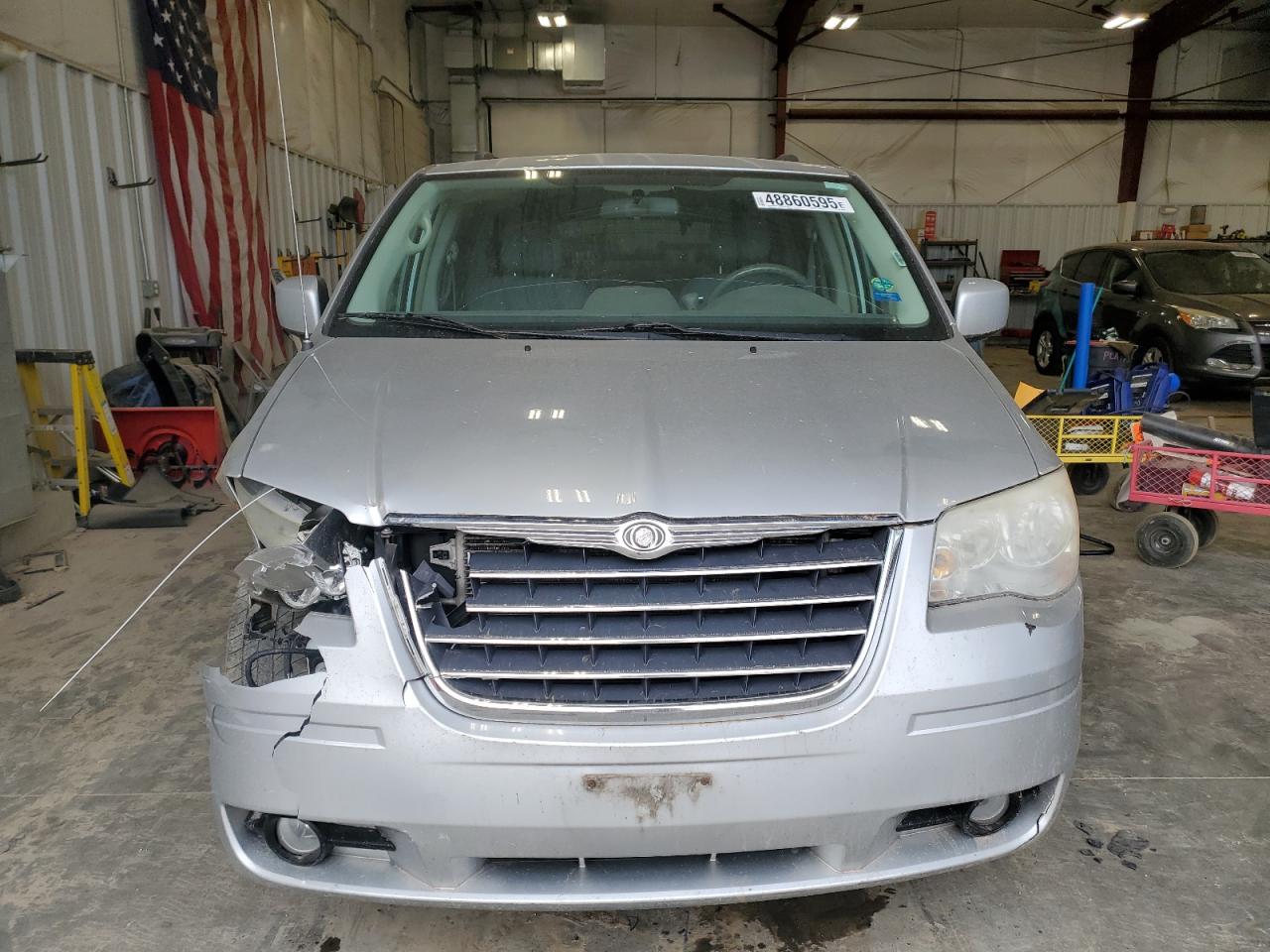 2010 Chrysler Town & Country VIN 2A4RR5D17AR308796 Copart auction photo, front end / minor dent/scratches damage thumbnail 5