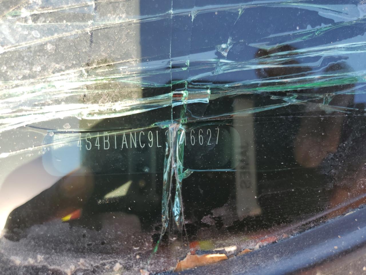 2020 Subaru Outback VIN 4S4BTANC9L3116627 Copart auction photo, top/roof / all over damage thumbnail 13