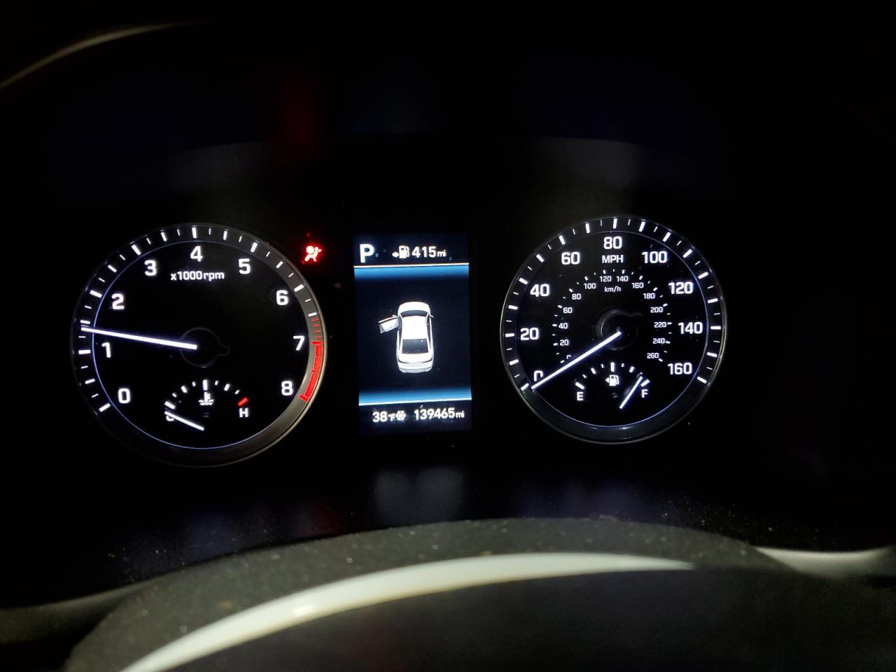 2018 Hyundai Sonata VIN 5NPE34AF4JH672686 Copart auction photo, front end / rear end damage thumbnail 9
