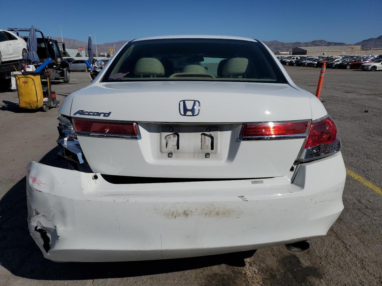 2012 Honda Accord VIN 1HGCP2F37CA162990 Copart auction photo, rear end damage thumbnail 6