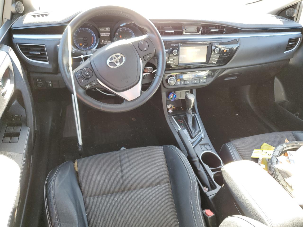 2015 Toyota Corolla VIN 5YFBURHEXFP183715 Copart auction photo, all over damage thumbnail 8