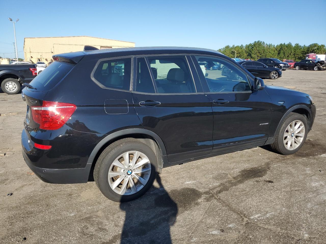 2017 BMW X3 VIN 5UXWX9C59H0T12023 Copart auction photo, front end damage thumbnail 3