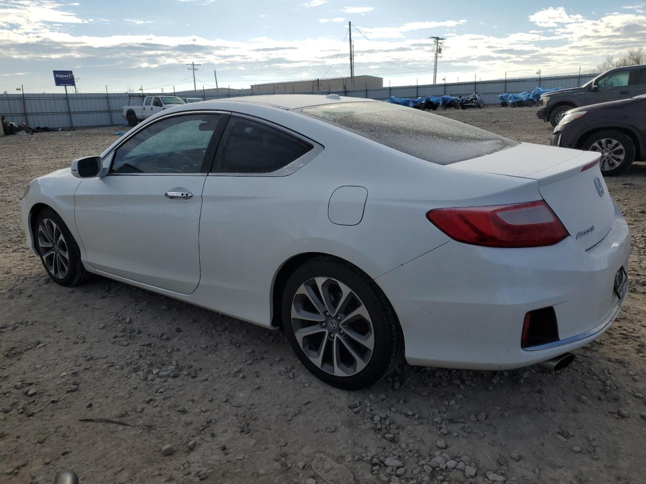 2013 Honda Accord VIN 1HGCT2B87DA009105 Copart auction photo, all over damage thumbnail 2