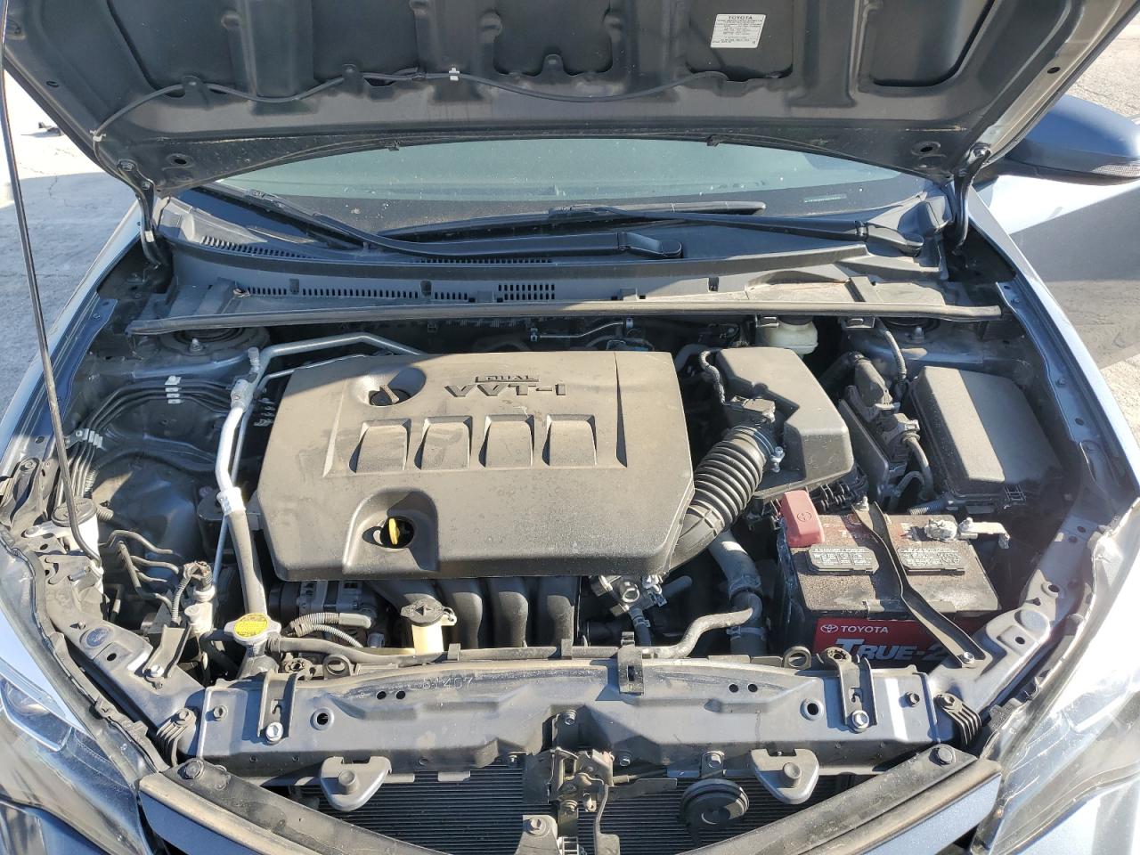 2017 Toyota Corolla VIN 2T1BURHEXHC770760 Copart auction photo, rear end damage thumbnail 11