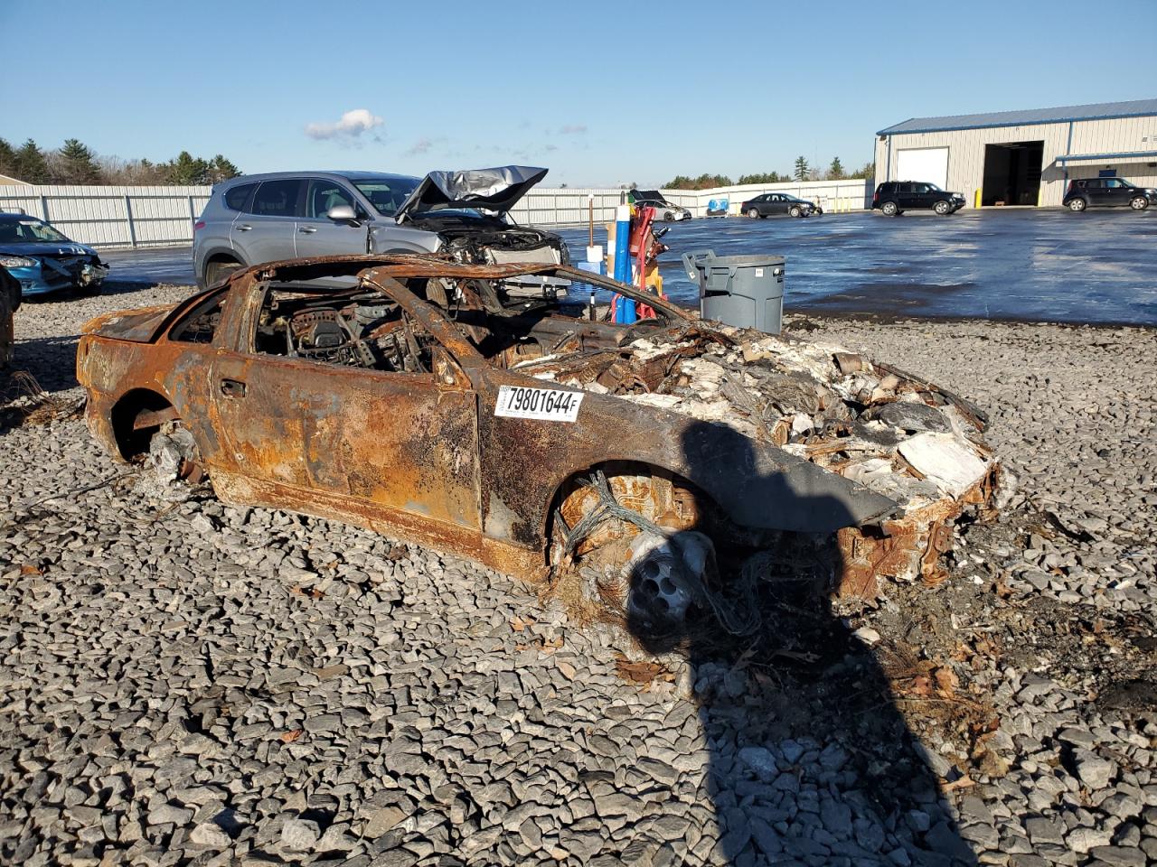 1993 Nissan 300ZX VIN JN1CZ24H3PX535293 Copart auction photo, burn / burn - engine damage thumbnail 4