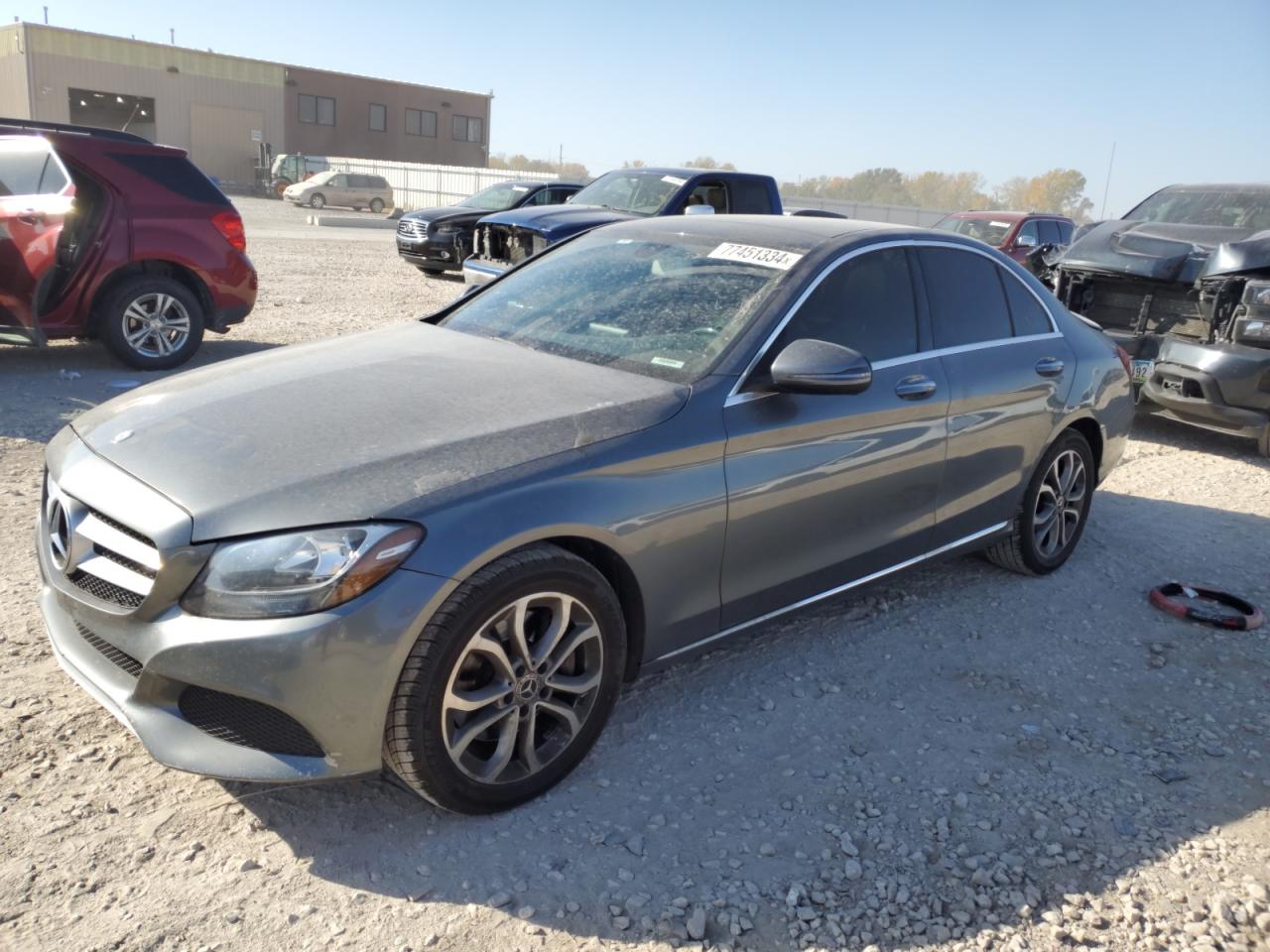 2017 Mercedes-Benz C-klasse VIN 55SWF4KB4HU228755