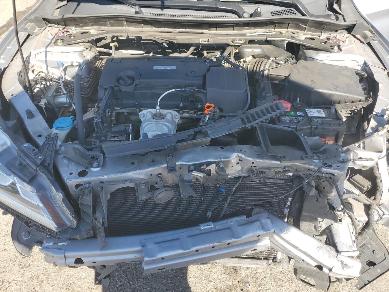 2016 Honda Accord VIN 1HGCR2F86GA133881 Copart auction photo, front end damage thumbnail 11