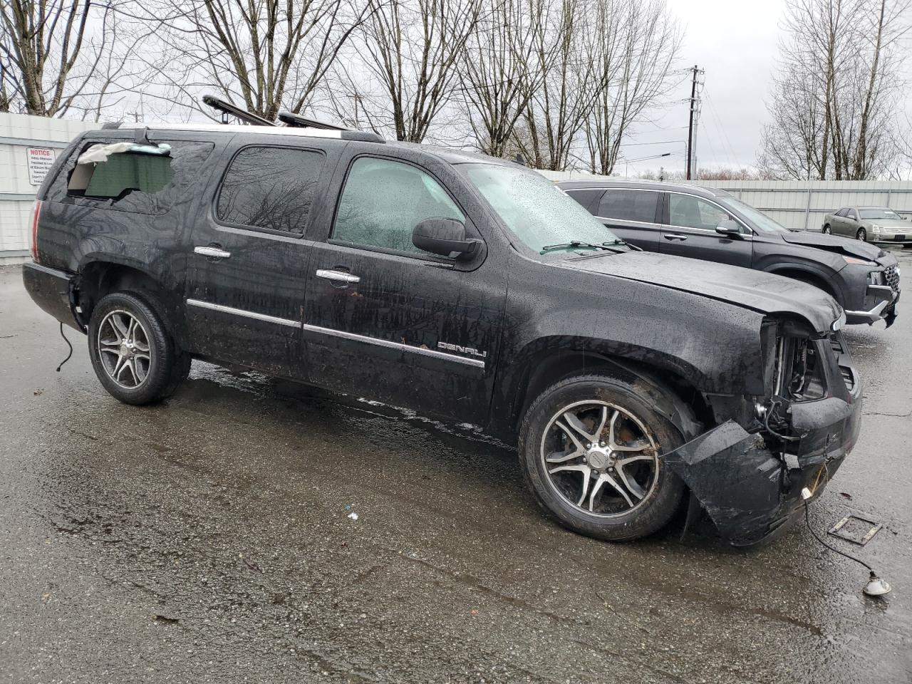 2014 GMC Yukon VIN 1GKS2MEF3ER133527 Copart auction photo, front end / side damage thumbnail 4