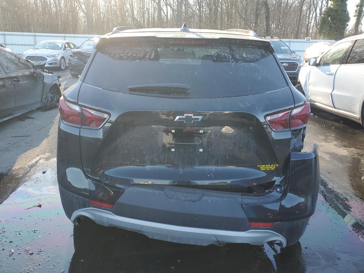 2021 Chevrolet Blazer VIN 3GNKBHR40MS530840 Copart auction photo, side damage thumbnail 6