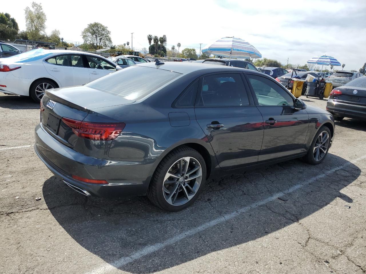 2019 Audi A4 VIN WAUGMAF41KN021767 Copart auction photo, front end / minor dent/scratches damage thumbnail 3