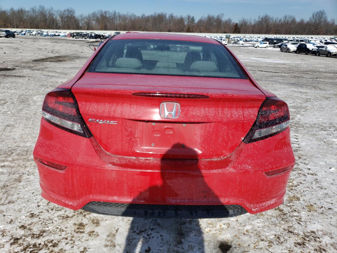 2014 Honda Civic VIN 2HGFG3B87EH523188 Copart auction photo, front end damage thumbnail 6