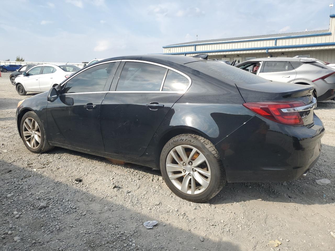 2016 Buick Regal VIN 2G4GK5EX5G9111988 Copart auction photo, front end / side damage thumbnail 2