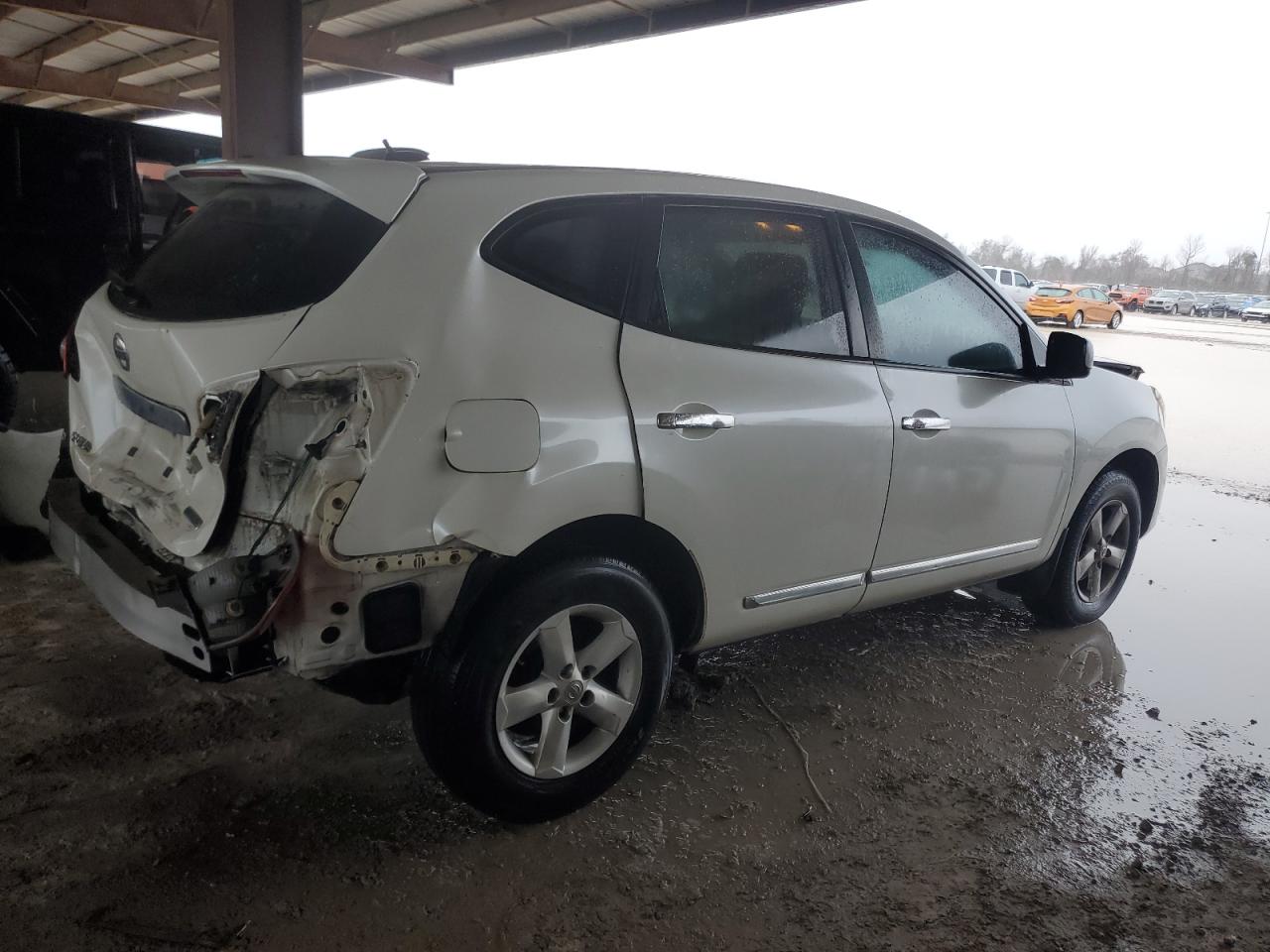 2013 Nissan Rogue VIN JN8AS5MT5DW001877 Copart auction photo, front end / side damage thumbnail 3