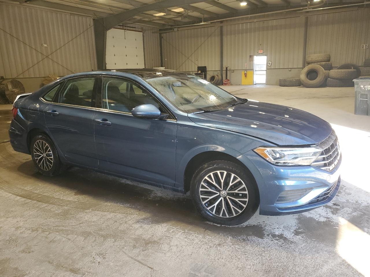 2021 Volkswagen Jetta VIN 3VWC57BU7MM050093 Copart auction photo, rear end damage thumbnail 4