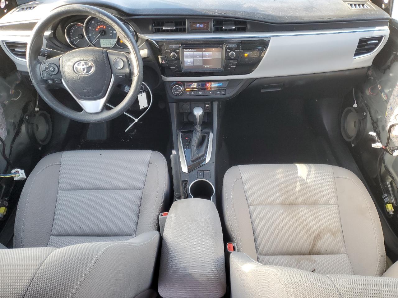 2016 Toyota Corolla VIN 2T1BURHE9GC683804 Copart auction photo, front end / side damage thumbnail 8