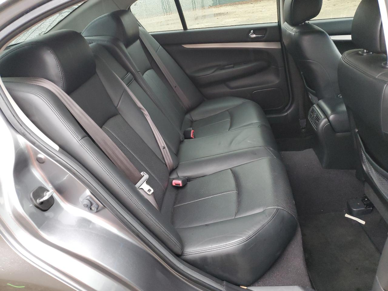 2013 Infiniti G VIN JN1CV6AR7DM766307 Copart auction photo, top/roof / minor dent/scratches damage thumbnail 10