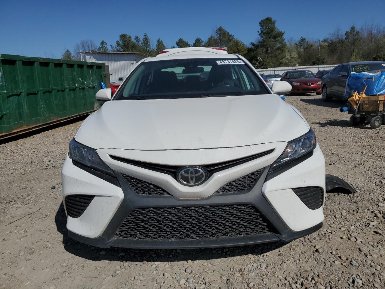 2020 Toyota Camry VIN 4T1G11BK1LU006124 Copart auction photo, rear end damage thumbnail 5
