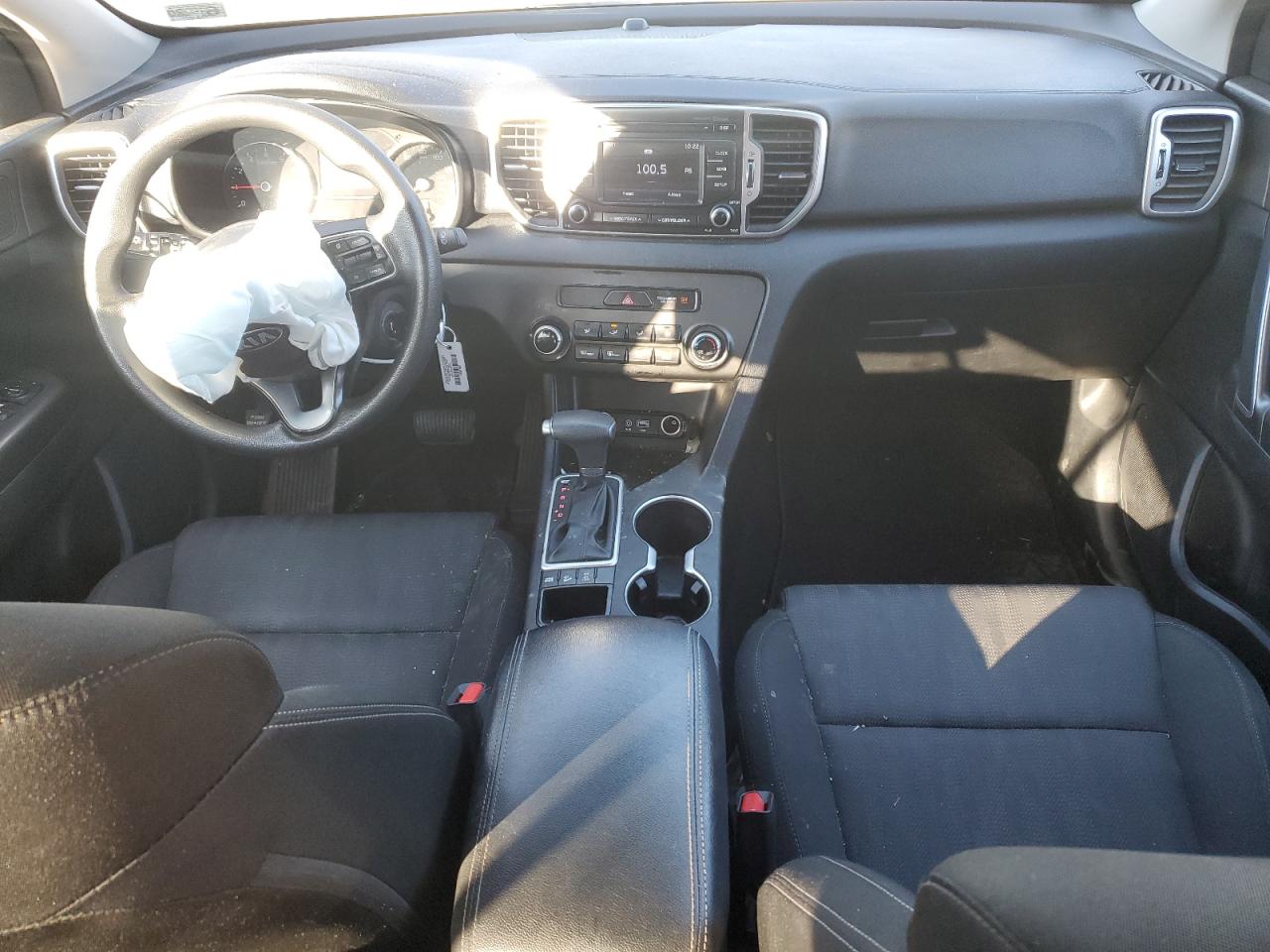 2019 KIA Sportage VIN KNDPMCAC8K7591010 Copart auction photo, front end damage thumbnail 8