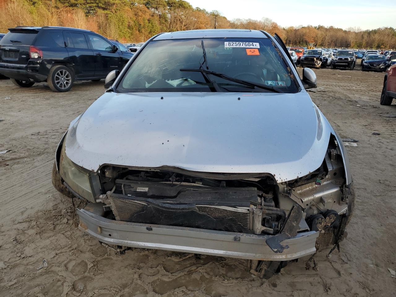 2012 Chevrolet Cruze VIN 1G1PG5SC2C7227824 Copart auction photo, all over damage thumbnail 5
