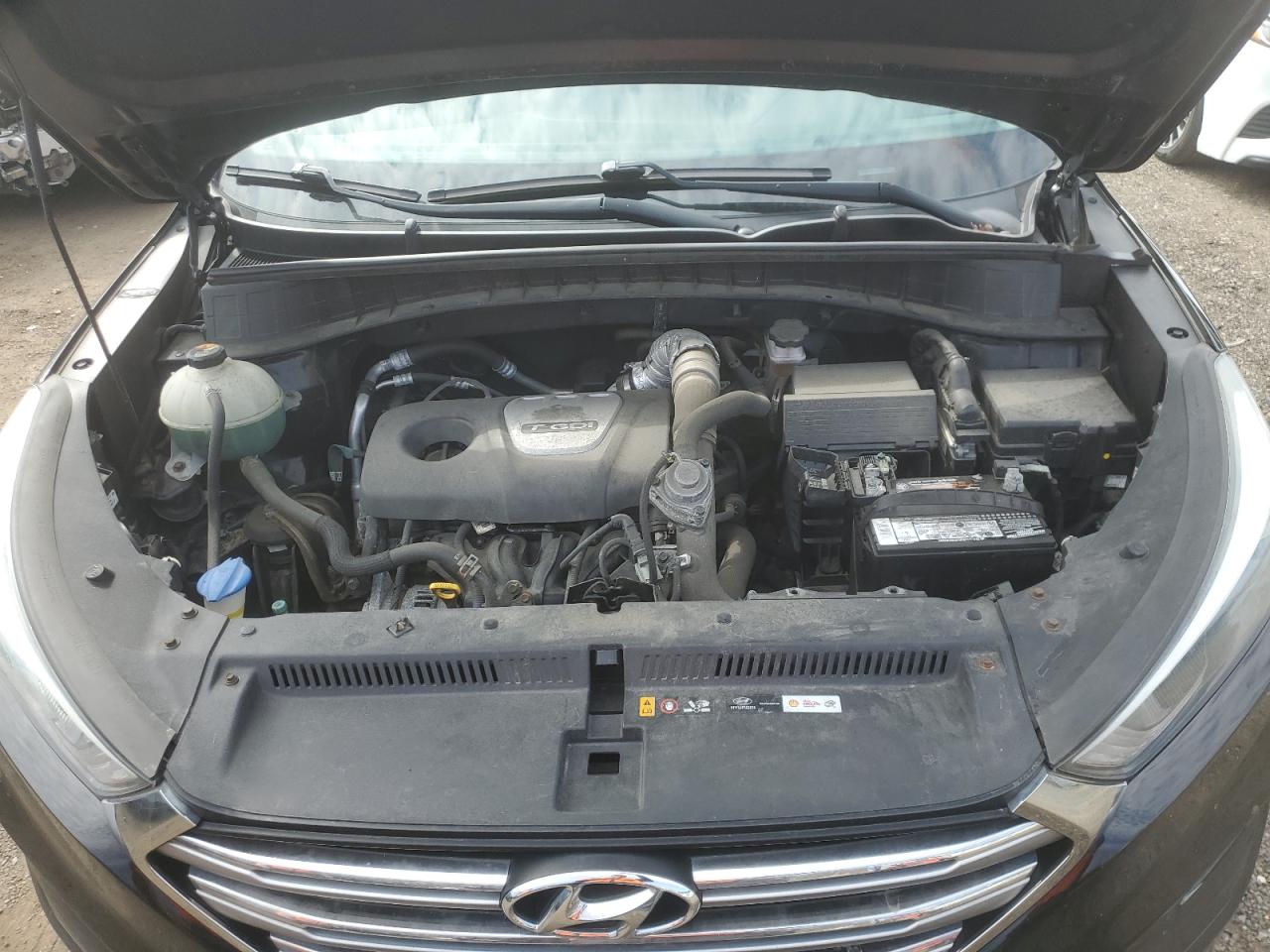 2017 Hyundai Tucson VIN KM8J3CA20HU279494 Copart auction photo, minor dent/scratches damage thumbnail 12