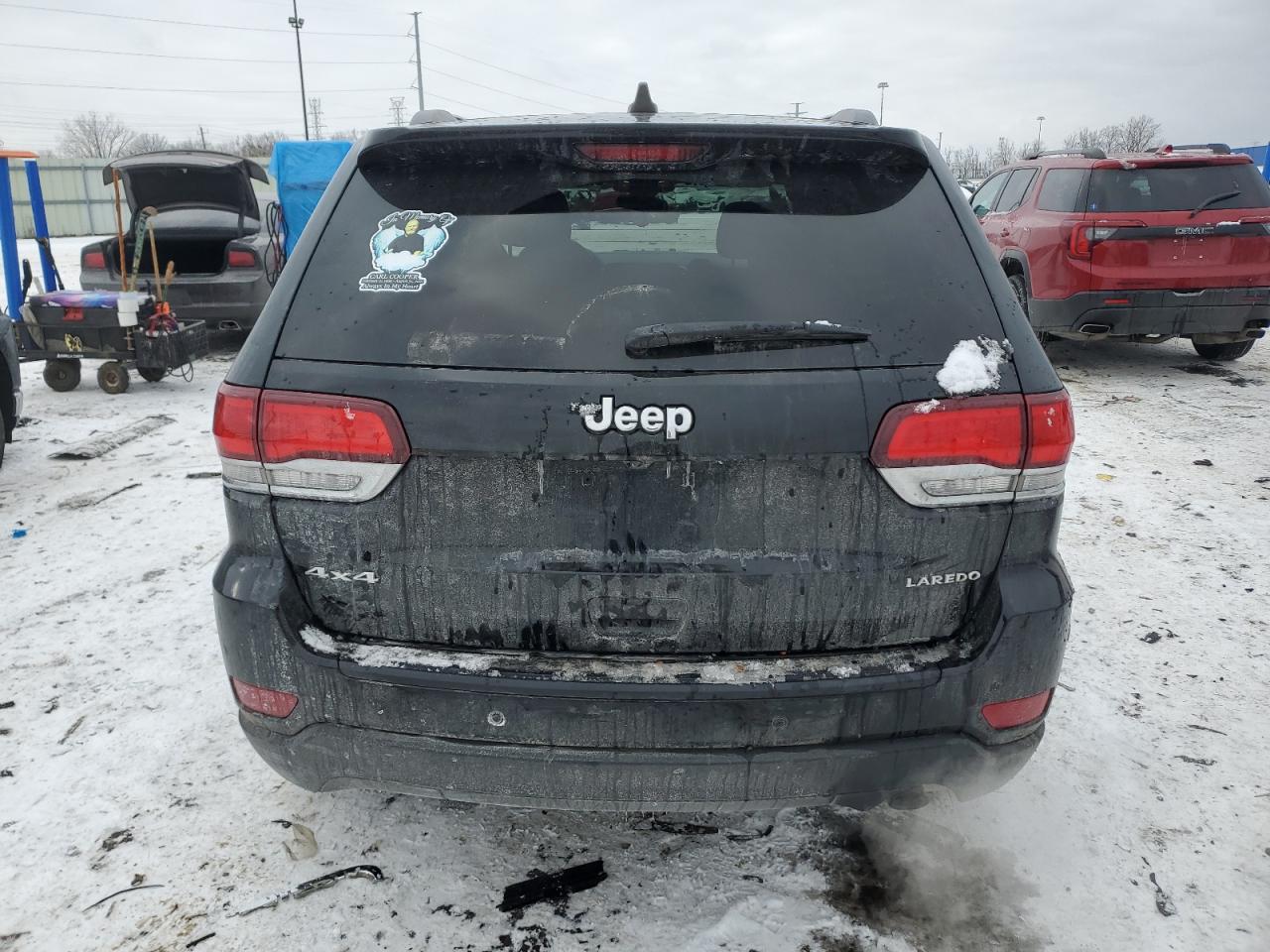 2021 Jeep Grand Cherokee VIN 1C4RJFAG2MC528212 Copart auction photo, front end / undercarriage damage thumbnail 6