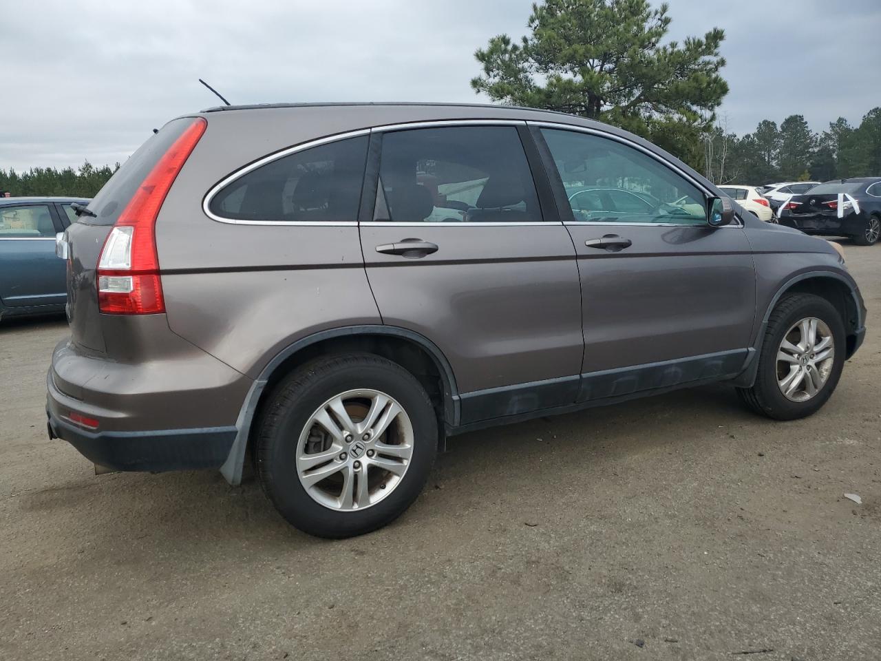 2010 Honda CR-V VIN 5J6RE3H76AL041237 Copart auction photo, side damage thumbnail 3