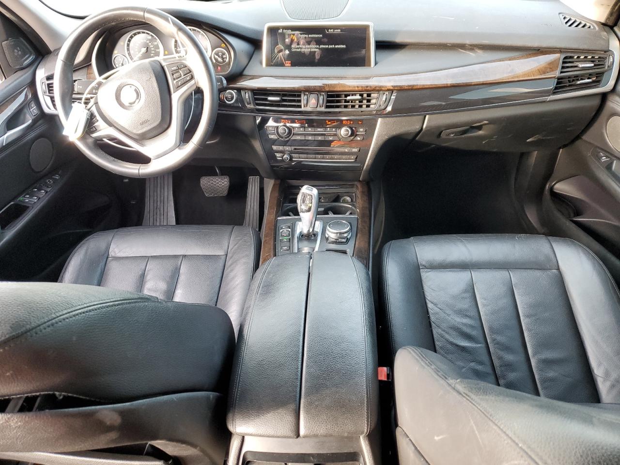 2015 BMW X5 VIN 5UXKR0C53F0K65489 Copart auction photo, front end / side damage thumbnail 8