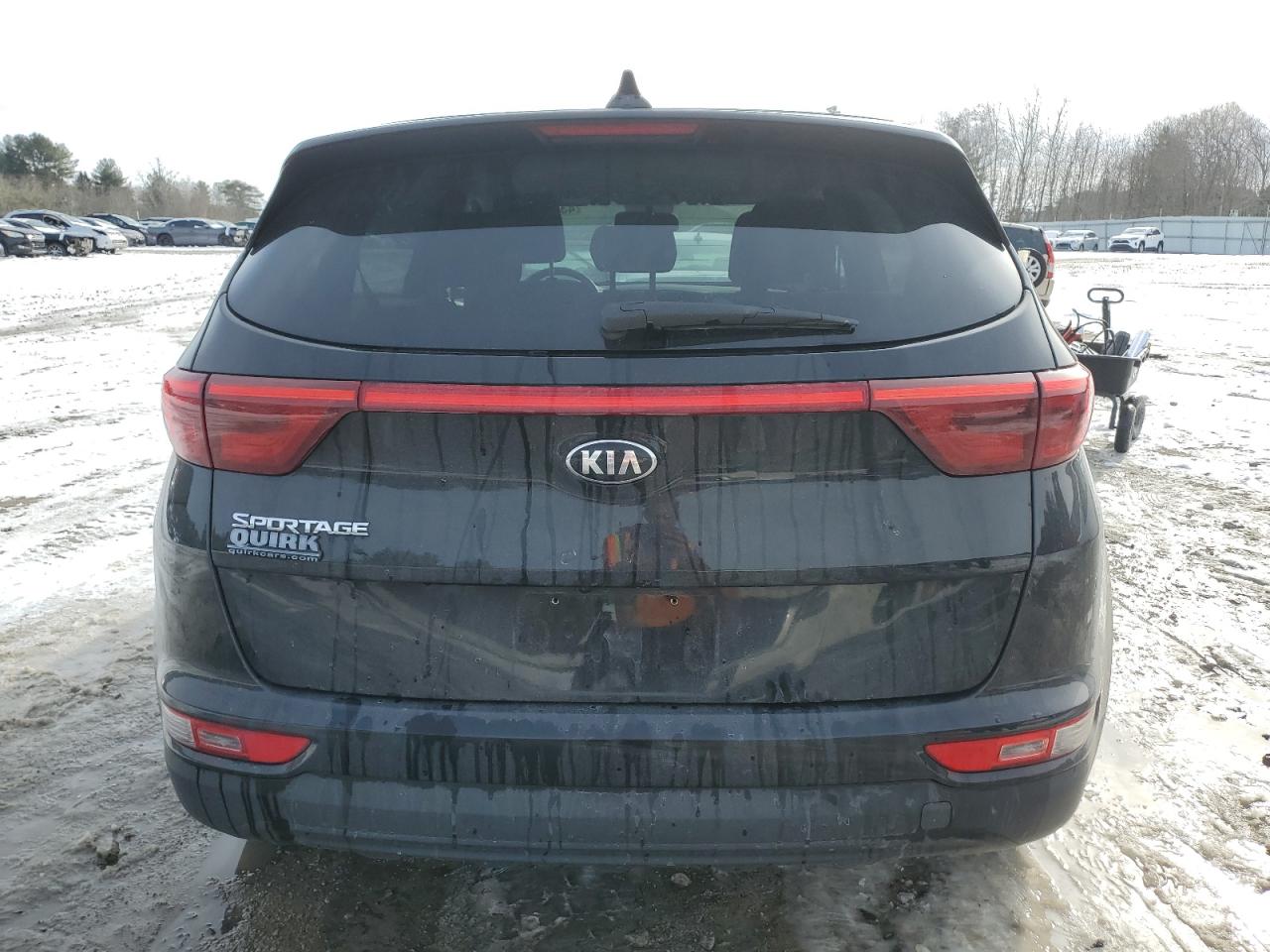 2019 KIA Sportage VIN KNDPMCACXK7579828 Copart auction photo, front end / mechanical damage thumbnail 6