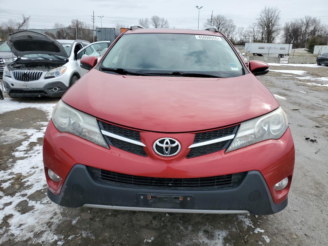 2013 Toyota RAV 4 VIN JTMWFREV4DD005265 Copart auction photo, side / rear end damage thumbnail 5