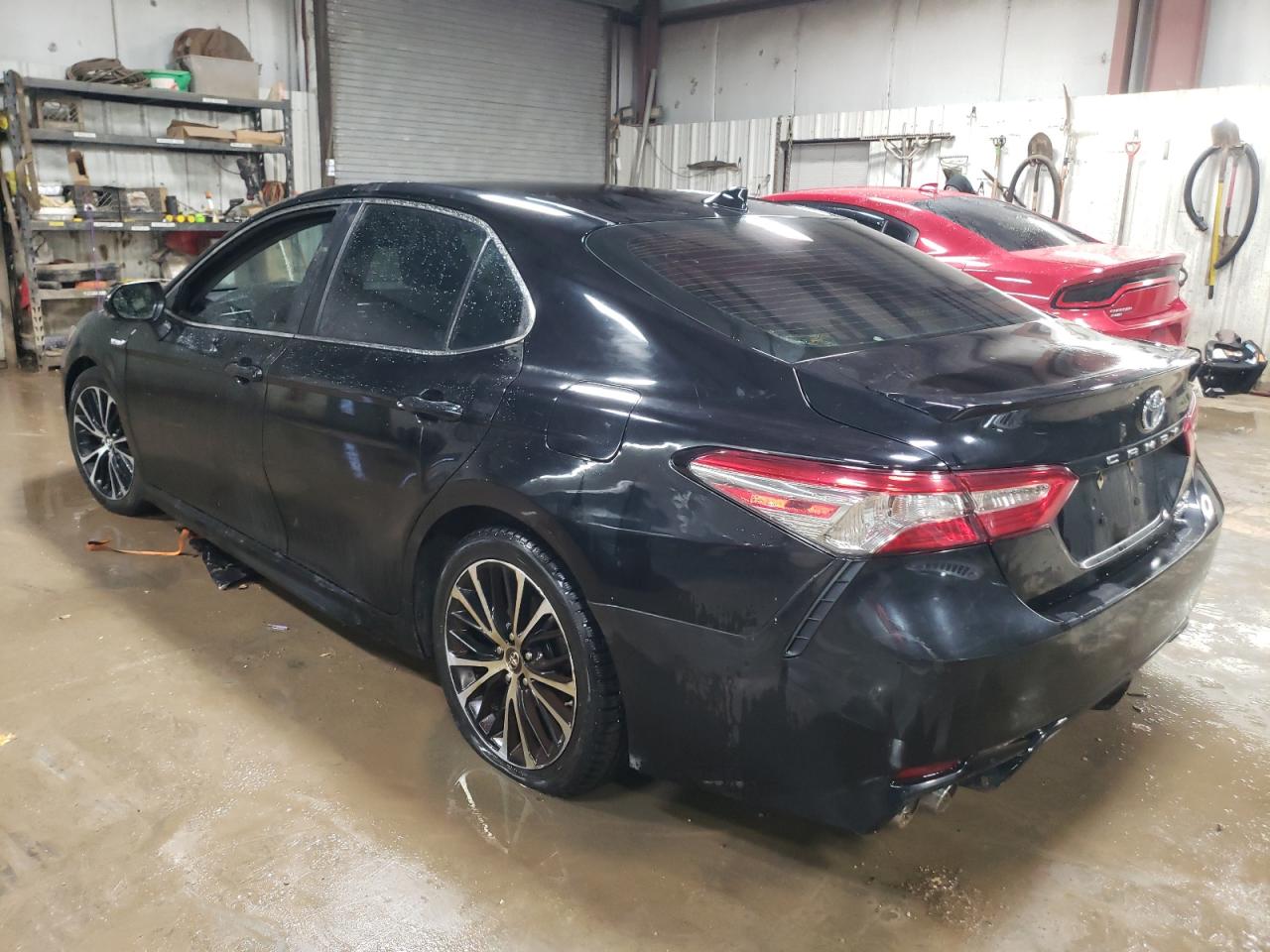 2019 Toyota Camry VIN 4T1B21HK2KU012396 Copart auction photo, front end / rear end damage thumbnail 2