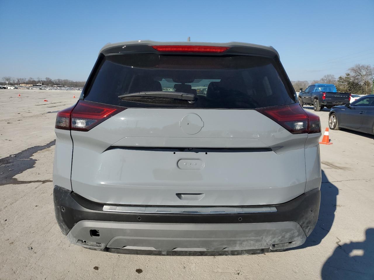 2021 Nissan Rogue VIN JN8AT3CA8MW026385 Copart auction photo, partial repair damage thumbnail 6