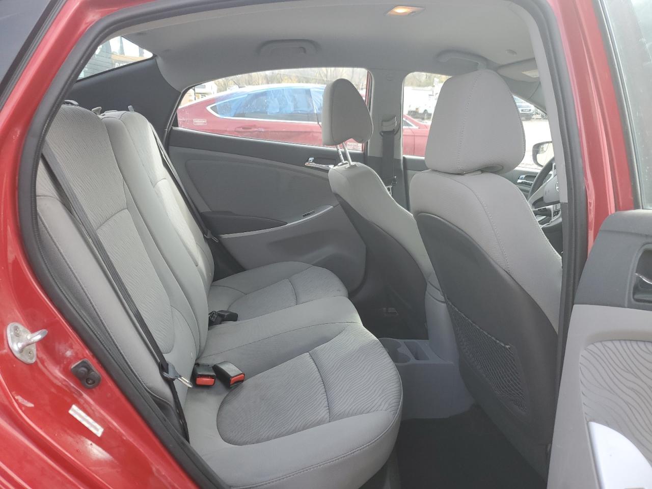 2014 Hyundai Accent VIN KMHCU4AE5EU770130 Copart auction photo, front end damage thumbnail 10