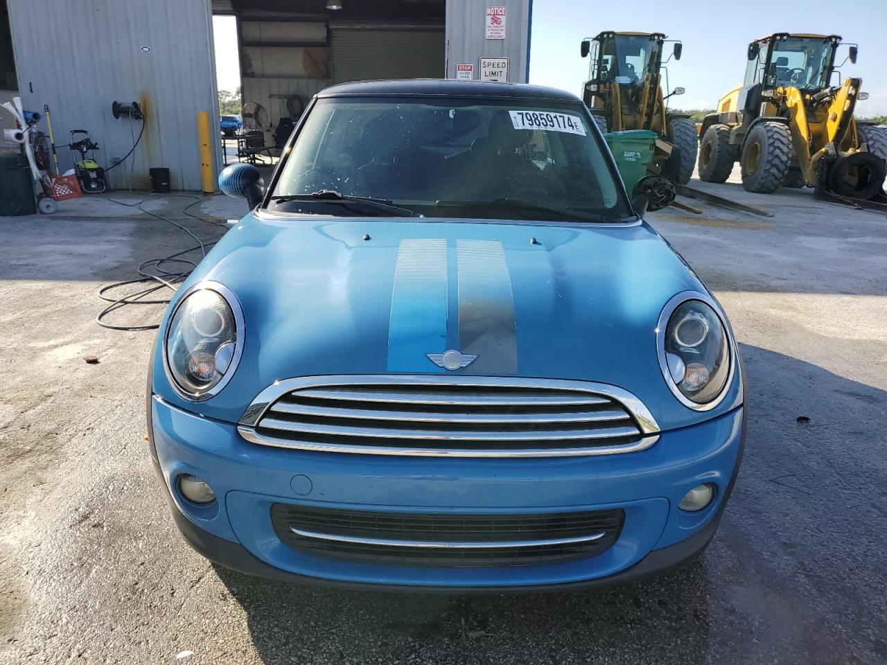 2012 MINI Cooper VIN WMWSU3C53CT541131 Copart auction photo, side damage thumbnail 5