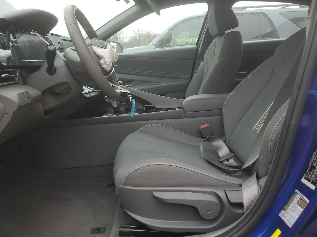 2022 Hyundai Elantra VIN 5NPLS4AGXNH080718 Copart auction photo, front end damage thumbnail 7