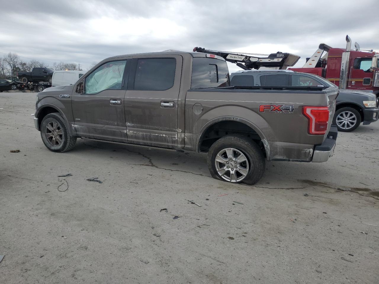 2016 Ford F-150 VIN 1FTEW1EG0GFA44992 Copart auction photo, side damage thumbnail 2