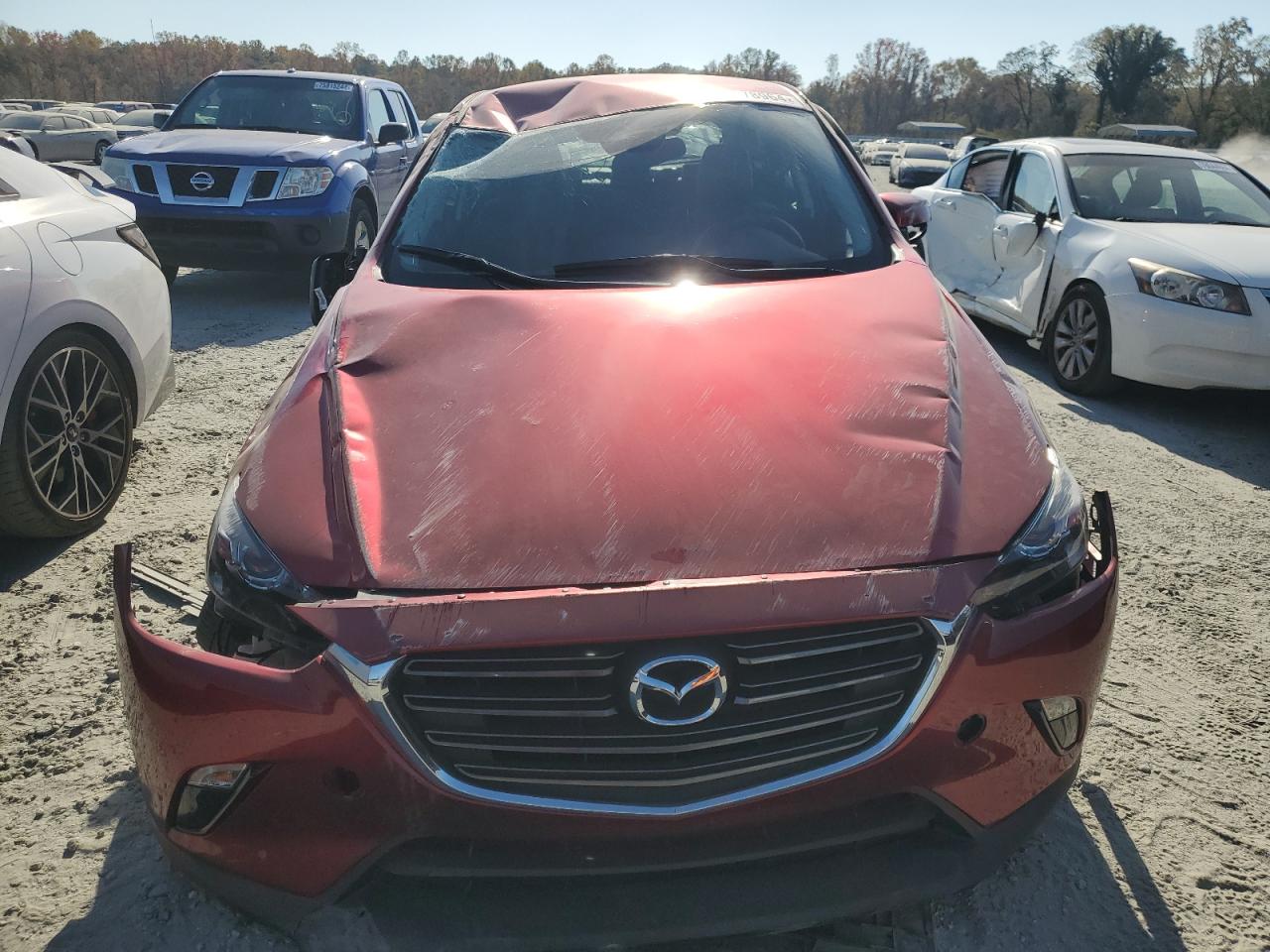 2019 Mazda CX-3 VIN JM1DKDC79K1450898 Copart auction photo, rollover damage thumbnail 5