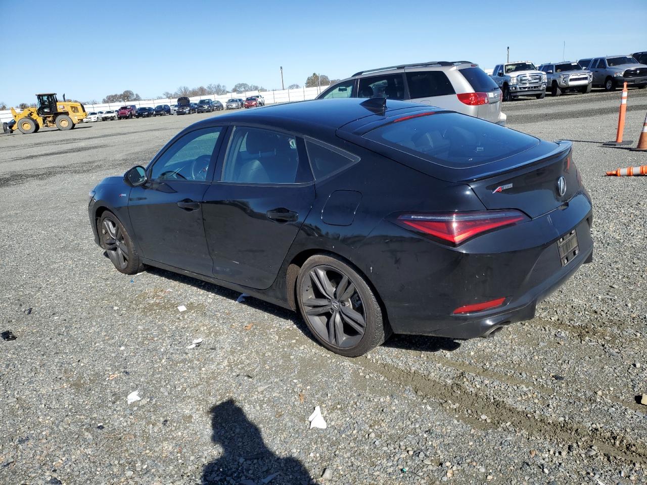 2023 Acura Integra VIN 19UDE4H35PA024518 Copart auction photo, side damage thumbnail 2