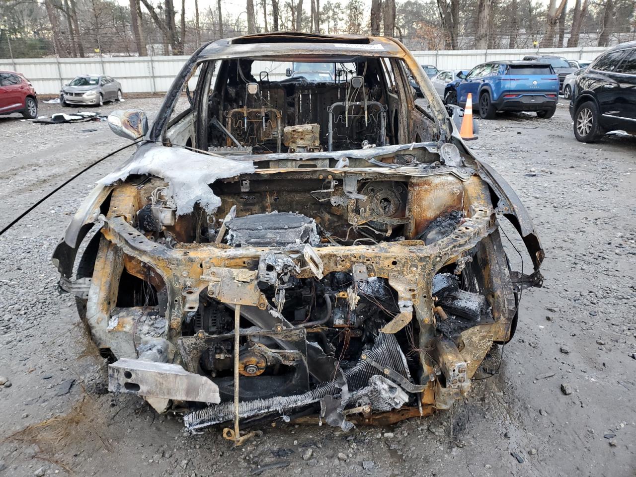 2016 Acura RDX VIN 5J8TB3H58GL014019 Copart auction photo, burn - interior / burn damage thumbnail 5