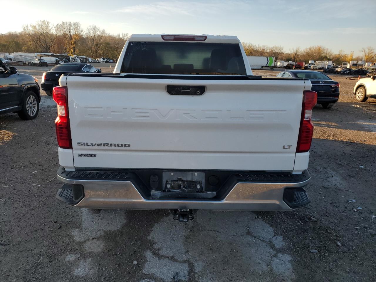 2021 Chevrolet Silverado VIN 1GCPYJEK9MZ415455 Copart auction photo, front end / minor dent/scratches damage thumbnail 6